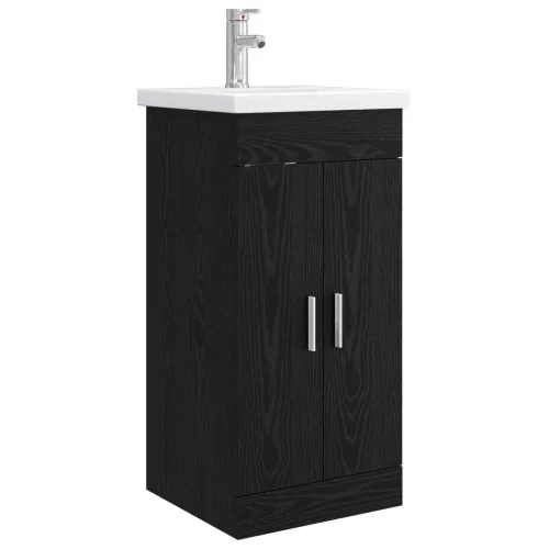 Kupaonski Lavabo - Umivaonik s sudoperom Crni hrast 42 x 40 x 84,5 cm - Crni hrast 42 x 40 x 84,5 cm Cijena