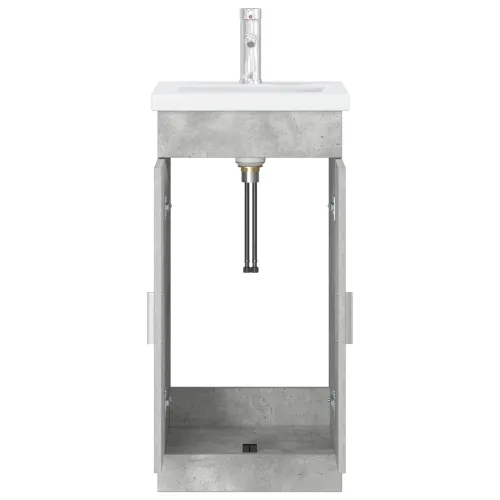 Kupaonski Lavabo - Umivaonik s sudoperom Betonska siva 42 x 40 x 84,5 cm - Betonska siva 42 x 40 x 84,5 cm Cijena