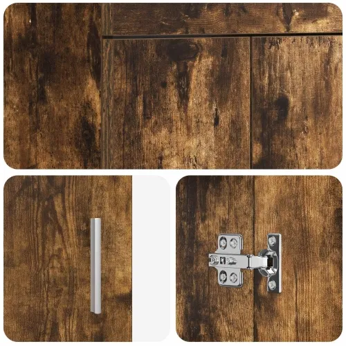 Kupaonski Lavabo - Umivaonik s sudoperom Dimljeni hrast - Dimljeni hrast 42 x 40 x 84,5 cm Cijena