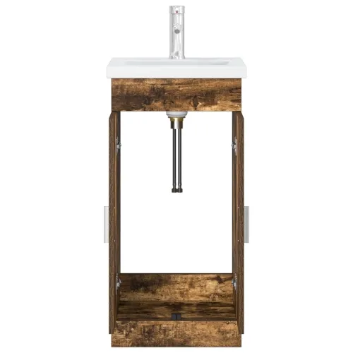 Kupaonski Lavabo - Umivaonik s sudoperom Dimljeni hrast - Dimljeni hrast 42 x 40 x 84,5 cm Cijena