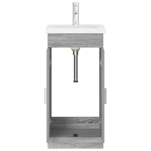 Kupaonski Lavabo - Umivaonik s sudoperom Siva Sonoma 42 x 40 x 84,5 cm - Siva Sonoma 42 x 40 x 84,5 cm Cijena