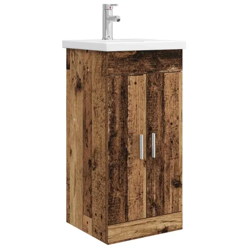 Kupaonski Lavabo - Umivaonik s sudoperom Staro drvo 42 x 40 x 84,5 cm - Staro drvo 42 x 40 x 84,5 cm Cijena