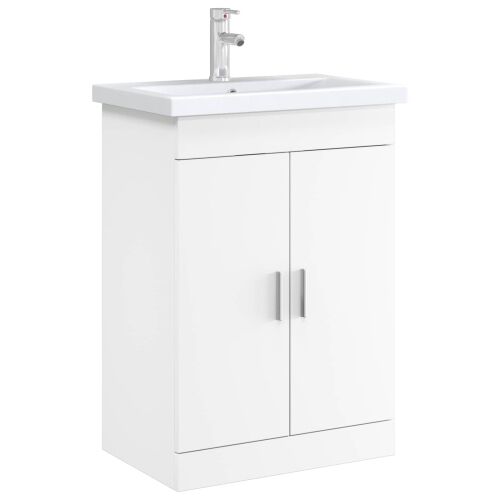 Kabinetski ormarić ispod Lavabo - Umivaonika Bijela 56 x 37,5 x 81 cm - Bijela 56 x 37,5 x 81 cm Cijena