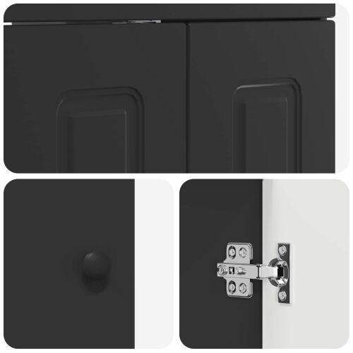 Kabinetski ormarić ispod Lavabo - Umivaonika Crni hrast - Crni hrast 56 x 37,5 x 81 cm Cijena