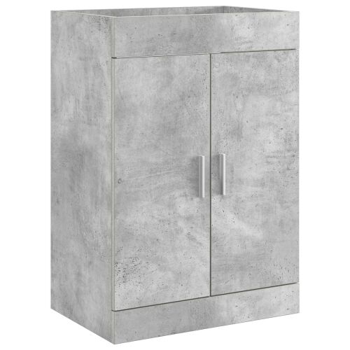 Kabinetski ormarić ispod Lavabo - Umivaonika Betonska siva - Betonska siva 56 x 37,5 x 81 cm Cijena