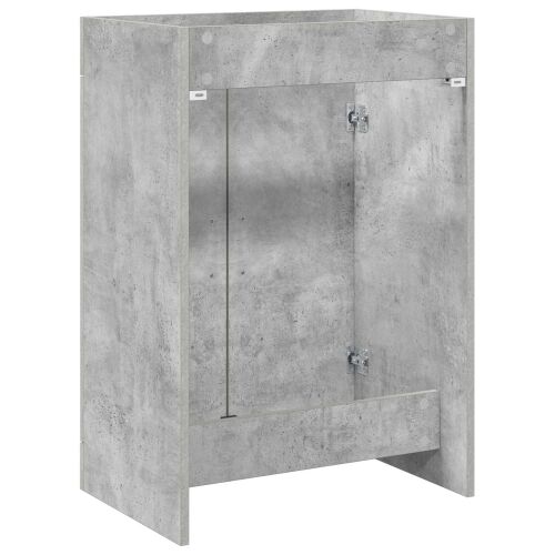 Kabinetski ormarić ispod Lavabo - Umivaonika Betonska siva - Betonska siva 78,5 x 37,5 x 81 cm Cijena