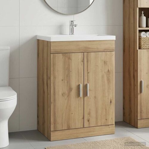 Kabinetski ormarić ispod Lavabo - Umivaonika Hrast artisan - Hrast artisan 78,5 x 37,5 x 81 cm Cijena