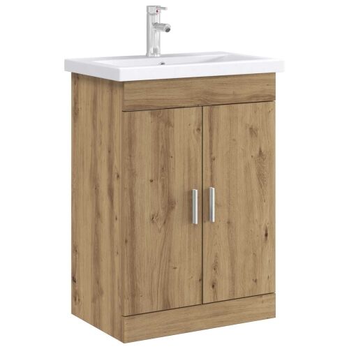 Kabinetski ormarić ispod Lavabo - Umivaonika Hrast artisan - Hrast artisan 78,5 x 37,5 x 81 cm Cijena