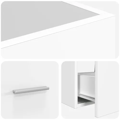 Kupaonski Lavabo - Umivaonik s sudoperom Bijela 42 x 40 x 84,5 cm - Bijela 42 x 40 x 84,5 cm Cijena