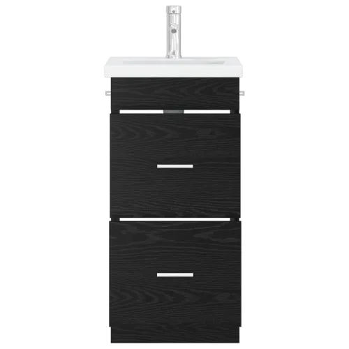 Kupaonski Lavabo - Umivaonik s sudoperom Crni hrast 42 x 40 x 84,5 cm - Crni hrast 42 x 40 x 84,5 cm Cijena