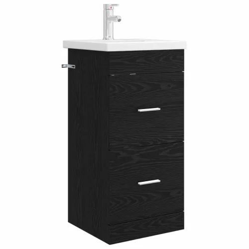 Kupaonski Lavabo - Umivaonik s sudoperom Crni hrast 42 x 40 x 84,5 cm - Crni hrast 42 x 40 x 84,5 cm Cijena