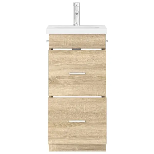 Kupaonski Lavabo - Umivaonik s sudoperom Hrast sonoma 42 x 40 x 84,5 cm - Hrast sonoma 42 x 40 x 84,5 cm Cijena