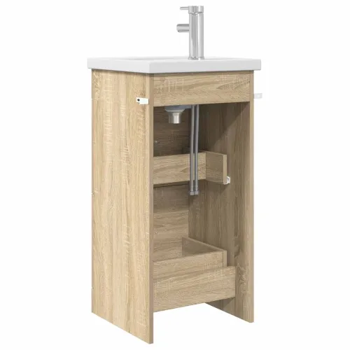 Kupaonski Lavabo - Umivaonik s sudoperom Hrast sonoma 42 x 40 x 84,5 cm - Hrast sonoma 42 x 40 x 84,5 cm Cijena