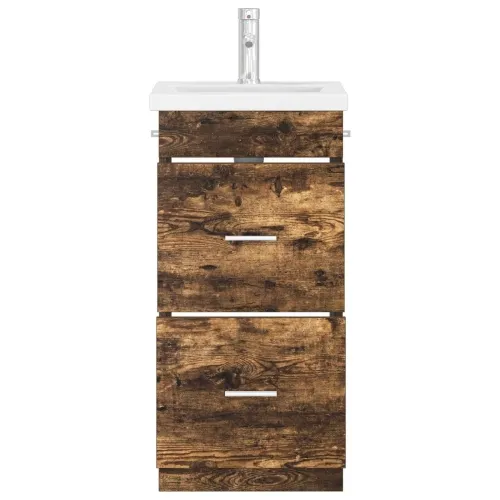 Kupaonski Lavabo - Umivaonik s sudoperom Dimljeni hrast - Dimljeni hrast 42 x 40 x 84,5 cm Cijena