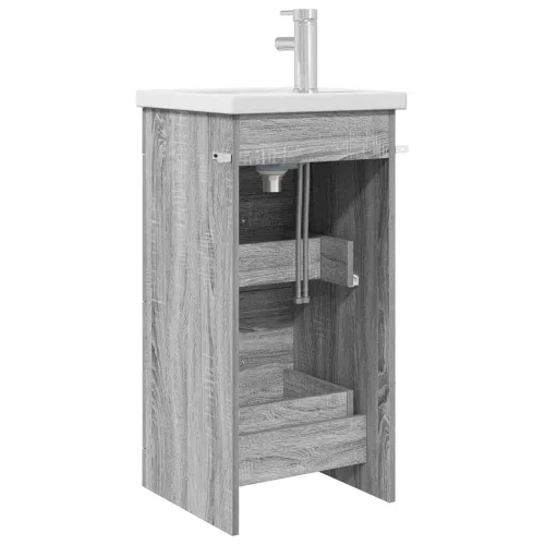 Kupaonski Lavabo - Umivaonik s sudoperom Siva Sonoma 42 x 40 x 84,5 cm - Siva Sonoma 42 x 40 x 84,5 cm Cijena