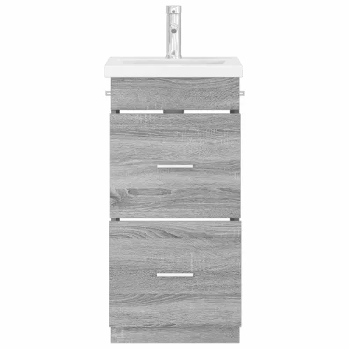 Kupaonski Lavabo - Umivaonik s sudoperom Siva Sonoma 42 x 40 x 84,5 cm - Siva Sonoma 42 x 40 x 84,5 cm Cijena