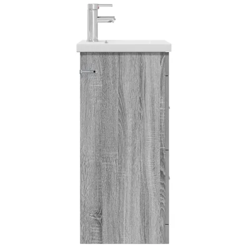 Kupaonski Lavabo - Umivaonik s sudoperom Siva Sonoma 42 x 40 x 84,5 cm - Siva Sonoma 42 x 40 x 84,5 cm Cijena