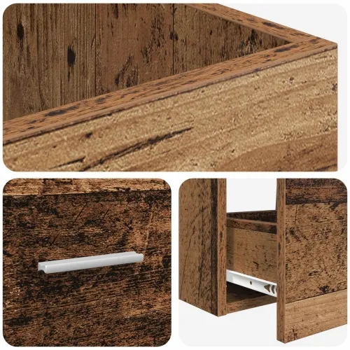 Kupaonski Lavabo - Umivaonik s sudoperom Staro drvo 42 x 40 x 84,5 cm - Staro drvo 42 x 40 x 84,5 cm Cijena