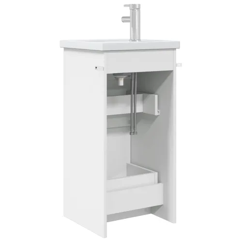 Kupaonski Lavabo - Umivaonik s sudoperom Bijela 42 x 40 x 84,5 cm - Bijela 42 x 40 x 84,5 cm Cijena