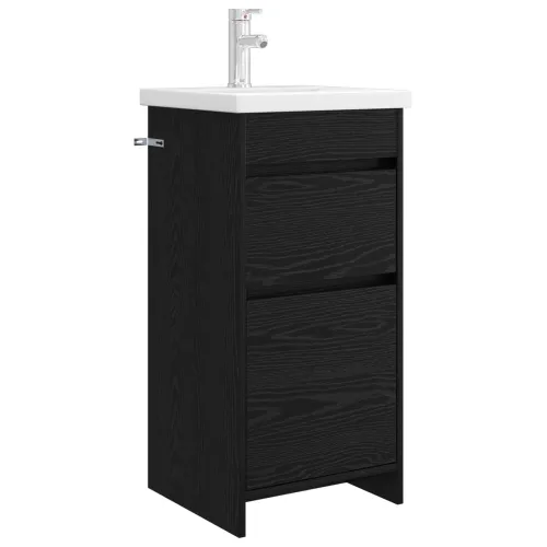 Kupaonski Lavabo - Umivaonik s sudoperom Crni hrast 42 x 40 x 84,5 cm - Crni hrast 42 x 40 x 84,5 cm Cijena