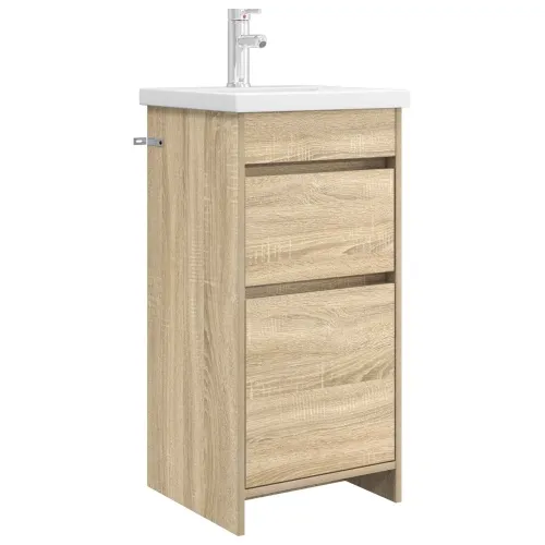 Kupaonski Lavabo - Umivaonik s sudoperom Hrast sonoma 42 x 40 x 84,5 cm - Hrast sonoma 42 x 40 x 84,5 cm Cijena