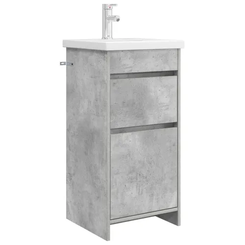 Kupaonski Lavabo - Umivaonik s sudoperom Betonska siva 42 x 40 x 84,5 cm - Betonska siva 42 x 40 x 84,5 cm Cijena