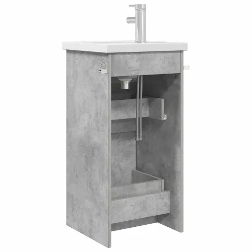 Kupaonski Lavabo - Umivaonik s sudoperom Betonska siva 42 x 40 x 84,5 cm - Betonska siva 42 x 40 x 84,5 cm Cijena