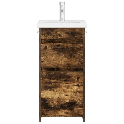 Kupaonski Lavabo - Umivaonik s sudoperom Dimljeni hrast - Dimljeni hrast 42 x 40 x 84,5 cm Cijena