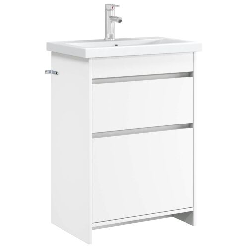 Kabinetski ormarić ispod Lavabo - Umivaonika Bijela 56 x 37,5 x 81 cm - Bijela 56 x 37,5 x 81 cm Cijena