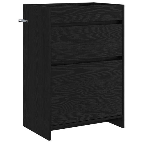 Kabinetski ormarić ispod Lavabo - Umivaonika Crni hrast - Crni hrast 56 x 37,5 x 81 cm Cijena