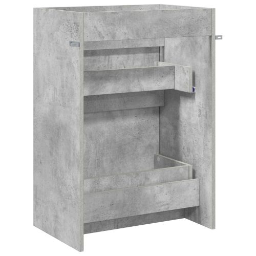 Kabinetski ormarić ispod Lavabo - Umivaonika Betonska siva - Betonska siva 56 x 37,5 x 81 cm Cijena