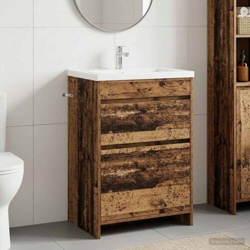 Kabinetski ormarić ispod Lavabo - Umivaonika Staro drvo - Staro drvo 56 x 37,5 x 81 cm Cijena