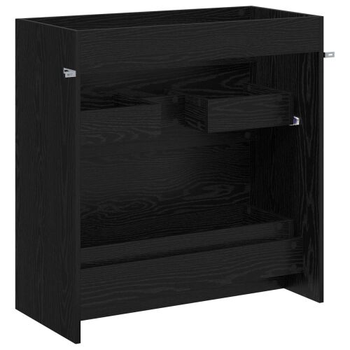 Kabinetski ormarić ispod Lavabo - Umivaonika Crni hrast - Crni hrast 78,5 x 37,5 x 81 cm Cijena