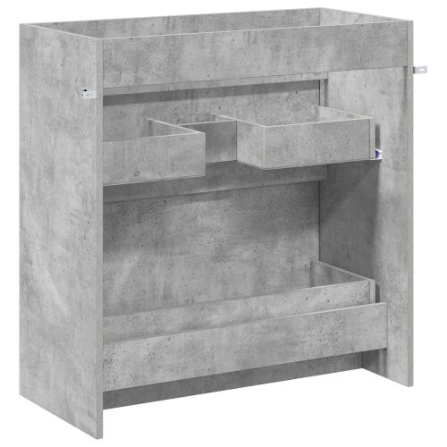 Kabinetski ormarić ispod Lavabo - Umivaonika Betonska siva - Betonska siva 78,5 x 37,5 x 81 cm Cijena