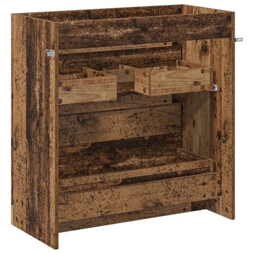 Kabinetski ormarić ispod Lavabo - Umivaonika Staro drvo - Staro drvo 78,5 x 37,5 x 81 cm Cijena