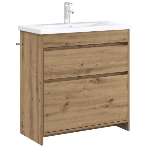 Kabinetski ormarić ispod Lavabo - Umivaonika Hrast artisan - Hrast artisan 78,5 x 37,5 x 81 cm Cijena