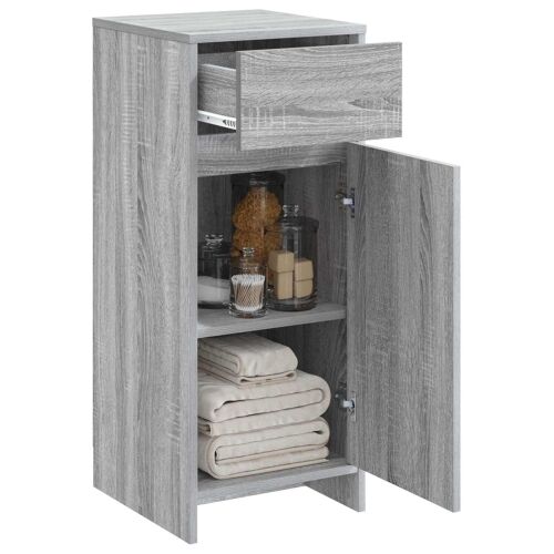 Kupaonski ormar Siva Sonoma 35 x 36,5 x 85 cm Konstruirano drvo - Siva Sonoma Cijena