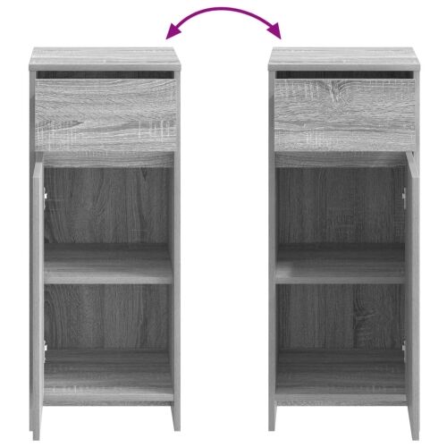Kupaonski ormar Siva Sonoma 35 x 36,5 x 85 cm Konstruirano drvo - Siva Sonoma Cijena
