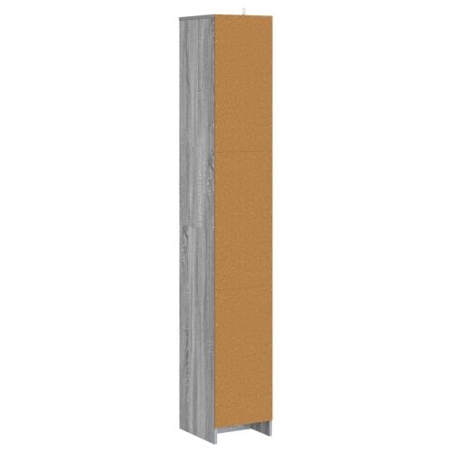 Kupaonski ormar Siva Sonoma 30 x 33 x 190 cm Konstruirano drvo - Siva Sonoma Cijena