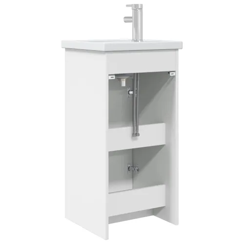 Kupaonski Lavabo - Umivaonik s sudoperom Bijela 42 x 40 x 84,5 cm - Bijela 42 x 40 x 84,5 cm Cijena
