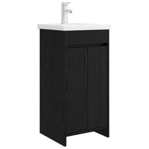 Kupaonski Lavabo - Umivaonik s sudoperom Crni hrast 42 x 40 x 84,5 cm - Crni hrast 42 x 40 x 84,5 cm Cijena