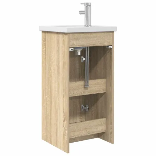 Kupaonski Lavabo - Umivaonik s sudoperom Hrast sonoma 42 x 40 x 84,5 cm - Hrast sonoma 42 x 40 x 84,5 cm Cijena