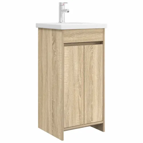 Kupaonski Lavabo - Umivaonik s sudoperom Hrast sonoma 42 x 40 x 84,5 cm - Hrast sonoma 42 x 40 x 84,5 cm Cijena