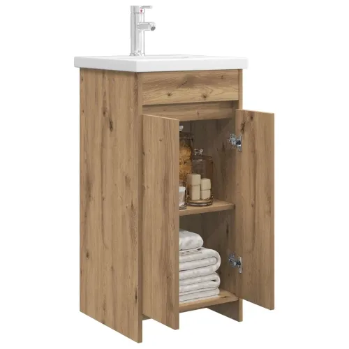 Kupaonski Lavabo - Umivaonik s sudoperom Hrast artisan 42 x 40 x 84,5 cm - Hrast artisan 42 x 40 x 84,5 cm Cijena