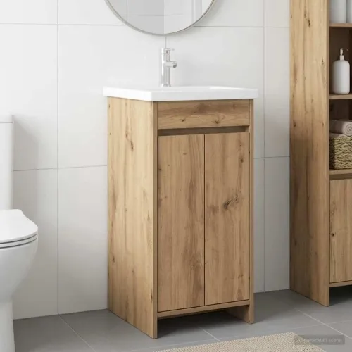 Kupaonski Lavabo - Umivaonik s sudoperom Hrast artisan 42 x 40 x 84,5 cm - Hrast artisan 42 x 40 x 84,5 cm Cijena