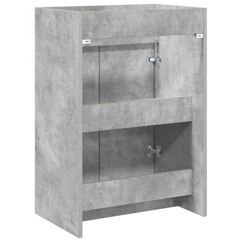 Kabinetski ormarić ispod Lavabo - Umivaonika Betonska siva - Betonska siva 56 x 37,5 x 81 cm Cijena