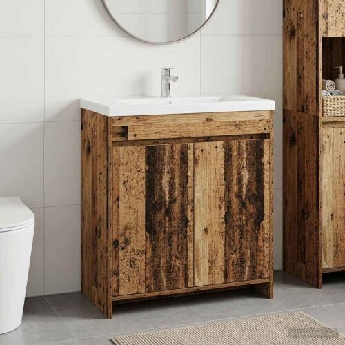 Kabinetski ormarić ispod Lavabo - Umivaonika Staro drvo - Staro drvo 78,5 x 37,5 x 81 cm Cijena