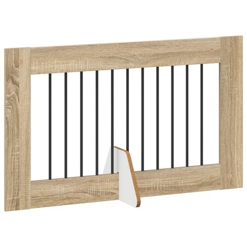 Preklopna vrata za pse s postoljem 4 kom. Hrast sonoma 401 cm - Hrast sonoma 100 x 60 cm 4 Cijena