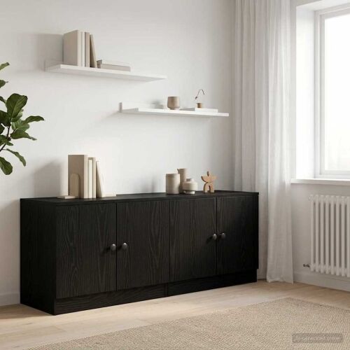 Ormar za krevet na kat 2 kom. Crni hrast 66 x 35 x 48 cm - Crni hrast Cijena