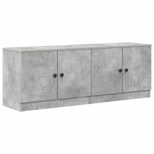 Ormar za krevet na kat 2 kom. Betonska siva 66 x 35 x 48 cm - Betonska siva Cijena